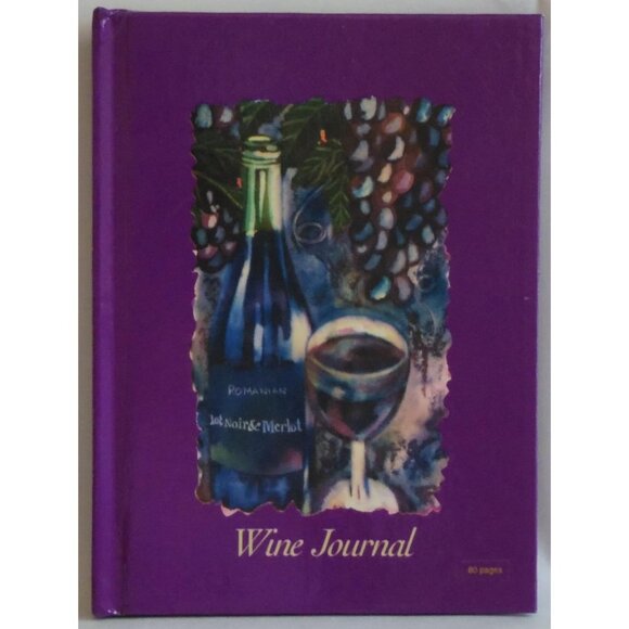 Wine Journal 80 pages Has description of wines and pages to describe what where - Picture 2 of 5